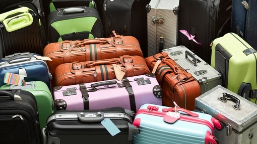 Overview of suitcases
