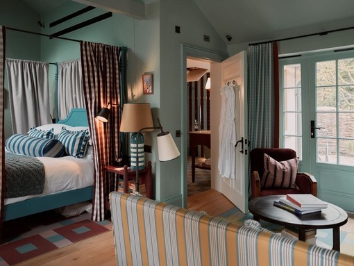 A country hotel room in The Village at Beaverbrook