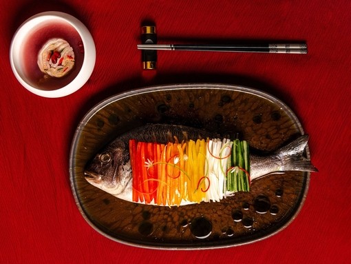 Steamed Sea Bream - Jang