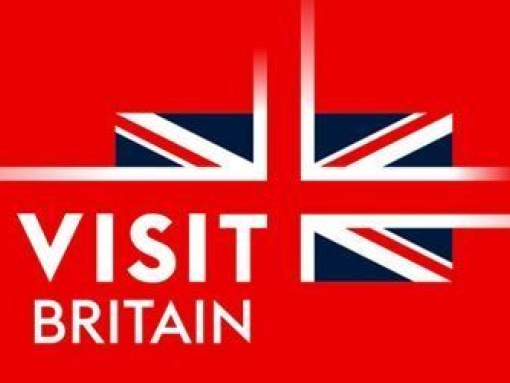 VisitBritain logo on red 450