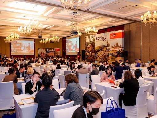Destination Britain China 2023 workshop area
