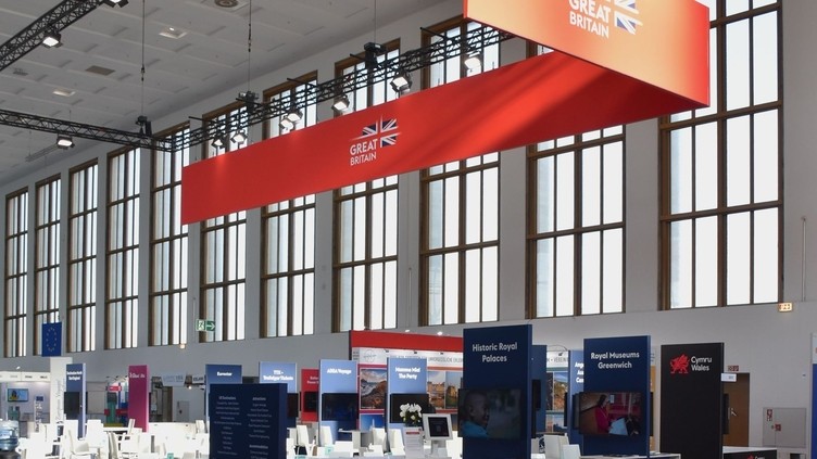 VisitBritain stand at ITB Berlin 2024