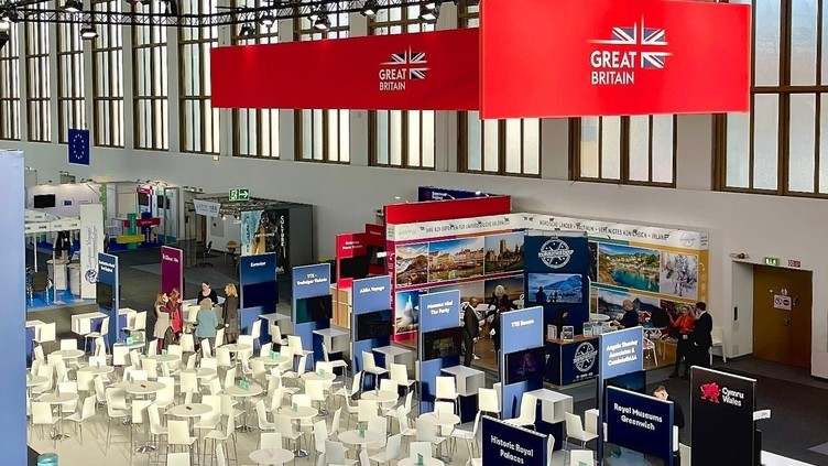 VisitBritain stand at ITB Berlin 2024