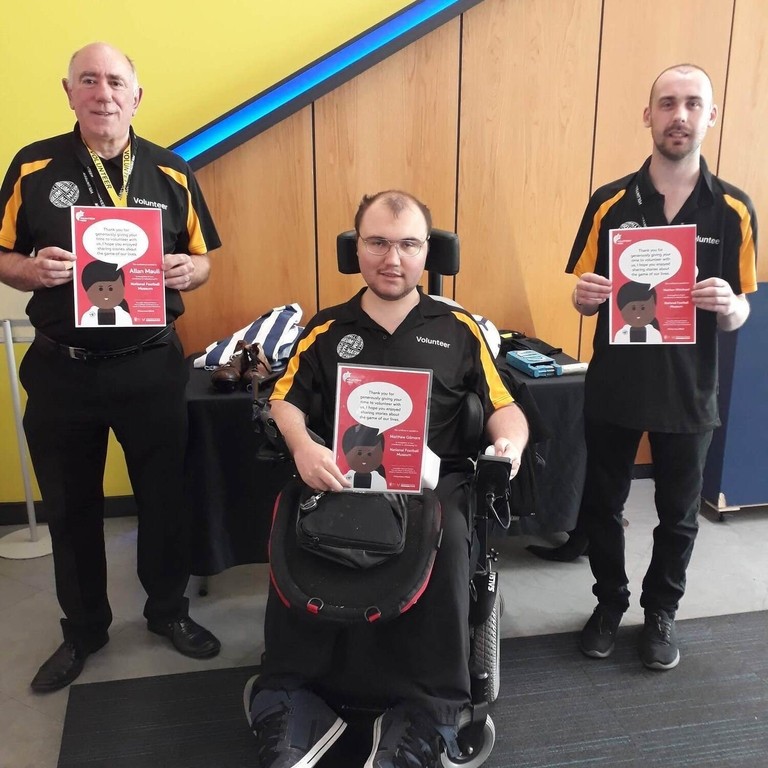 24. National Football Museum volunteers